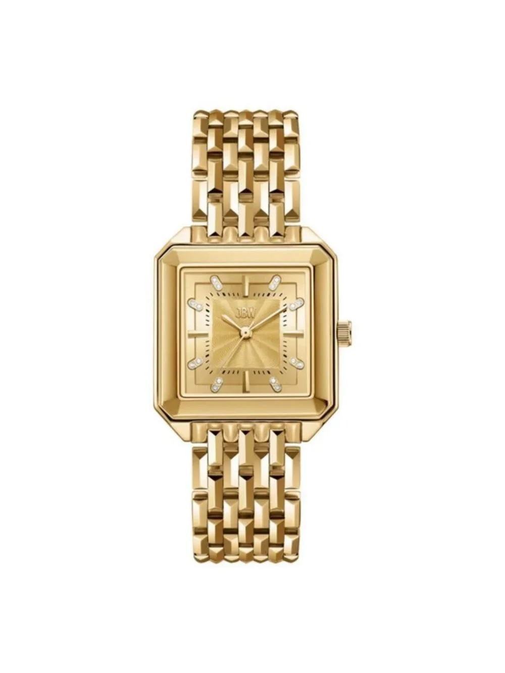 NWT JBW Astra Quartz Gold Dial Ladies Watch